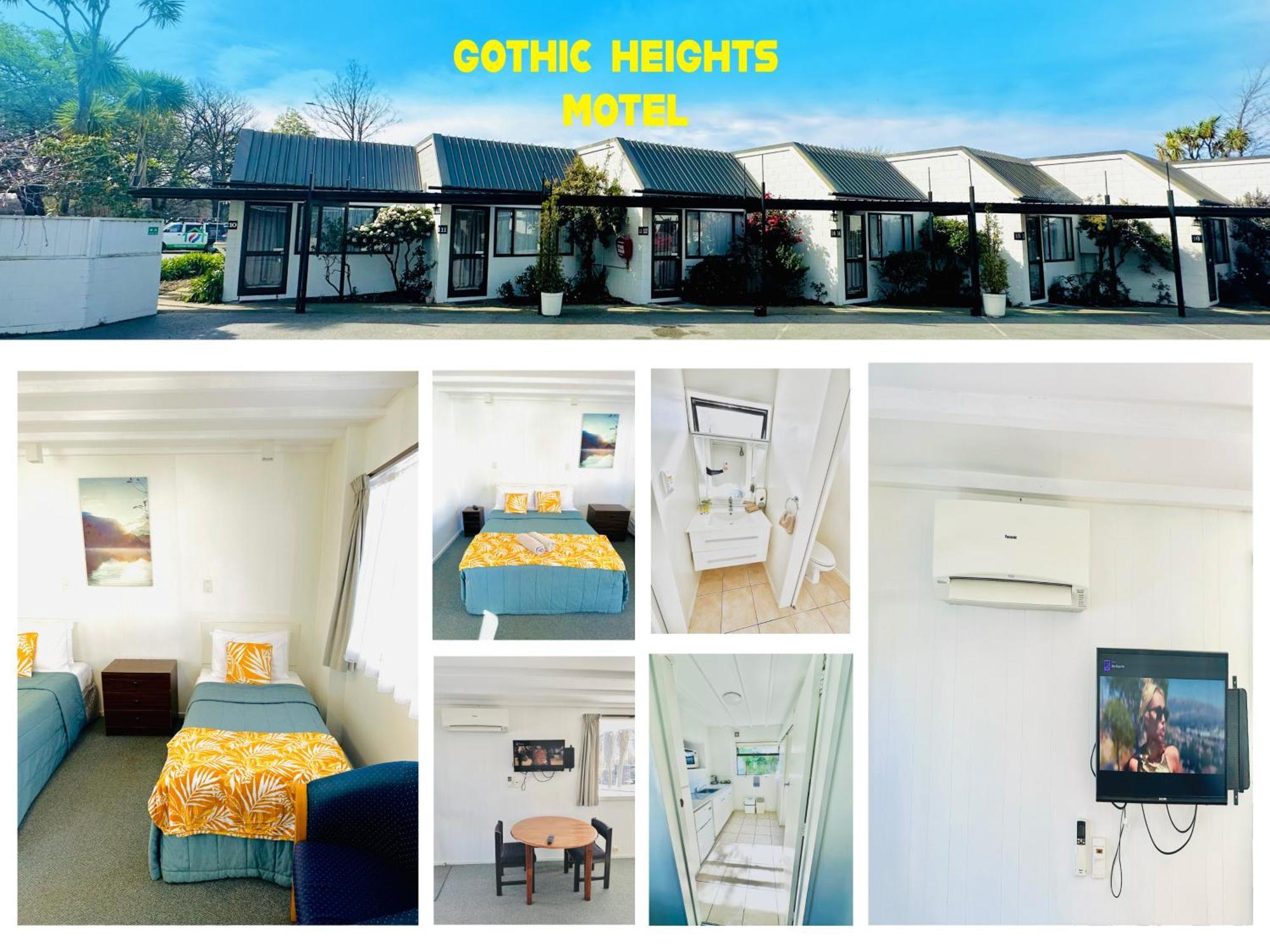 כרייסטצ'רץ' Gothic Heights Motel מראה חיצוני תמונה